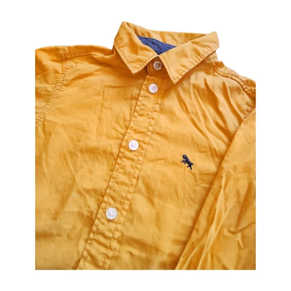H&M sárga kisfiú hosszú ujjú ing (méret: 92)