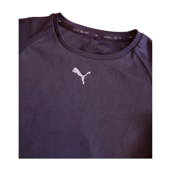 Puma fekete kislány sport póló 110