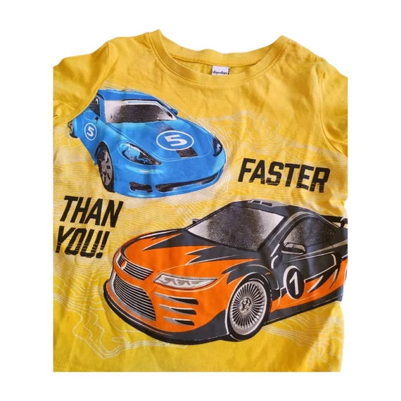 Dopodopo sárga autós kisfiú póló
