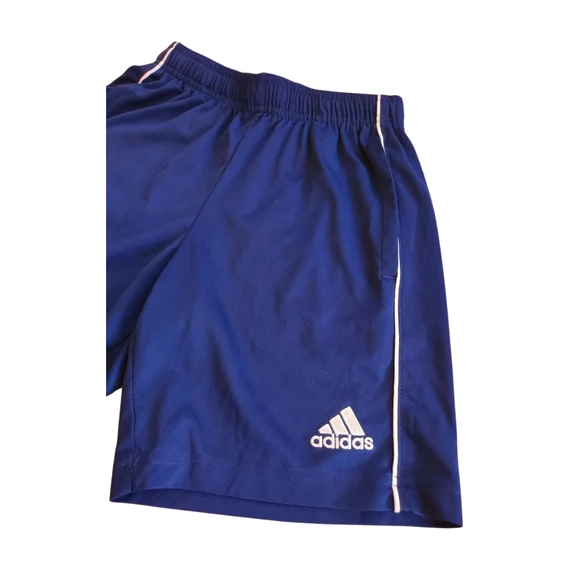 Adidas sötétkék fiú sport rövidnadrág