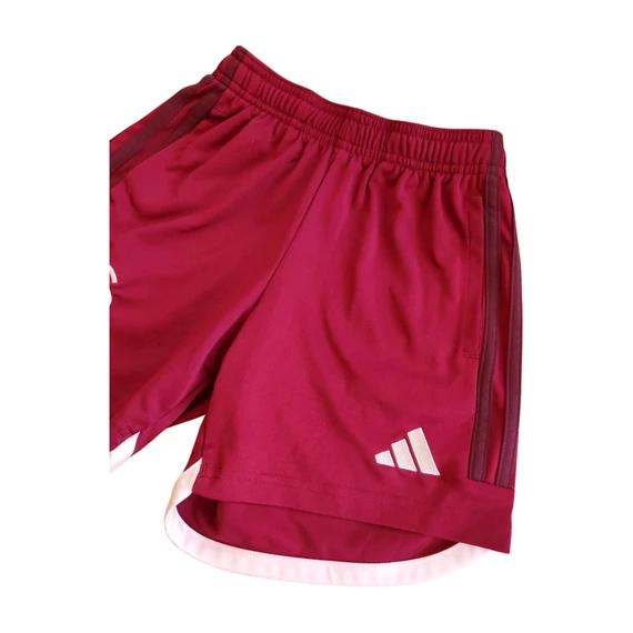 Adidas bordó fiú sport rövidnadrág