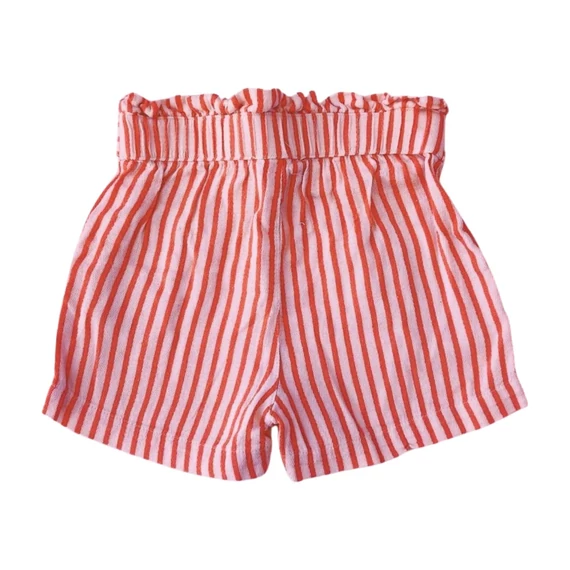 C&A tört fehér csíkos kislány rövidnadrág