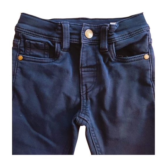 C&A sötétkék vastag baba nadrág