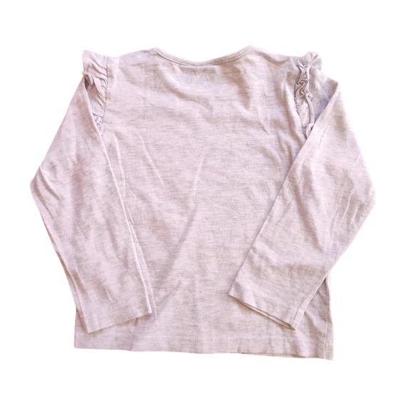 Primark szürke Jégvarázs mintás kislány hosszú ujjú felső