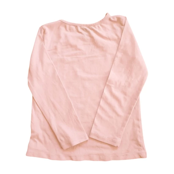 H&M világos rózsaszín kislány hosszú ujjú felső