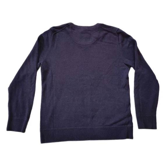 S.Oliver sötétkék férfi pulóver (méret: S)