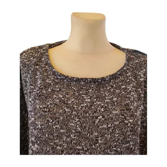 C&A szürke márvány mintás női pulóver