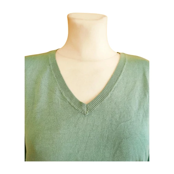 Terranova zöld vékony női pulóver