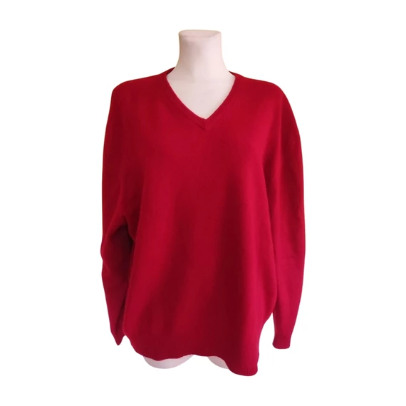 Barbour bordó női gyapjú pulóver