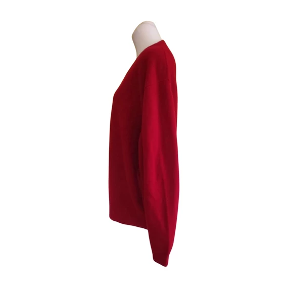 Barbour bordó női gyapjú pulóver