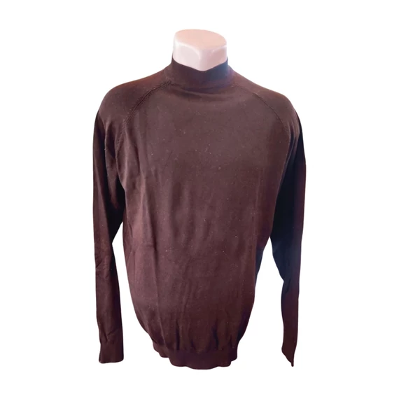 Zara fekete magas nyakú férfi pulóver