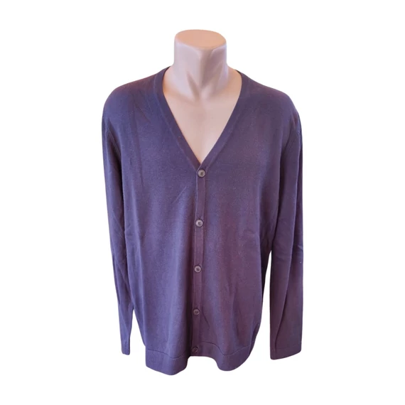 Marc O'Polo sötétkék férfi kardigán