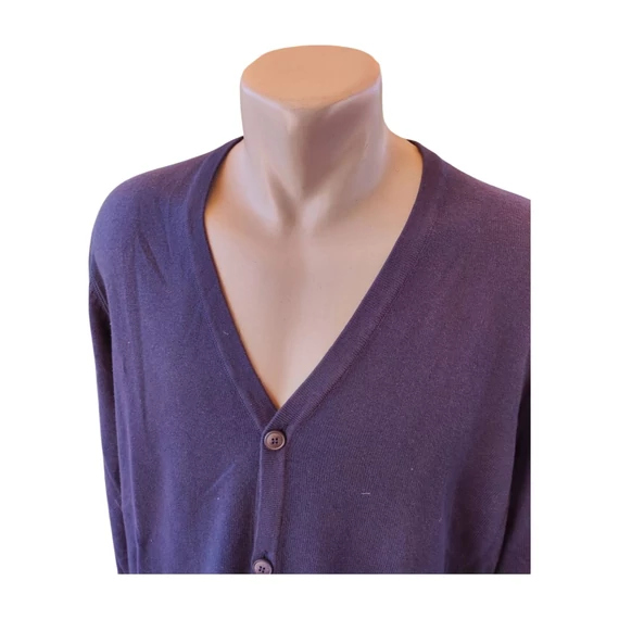 Marc O'Polo sötétkék férfi kardigán (méret: XL)