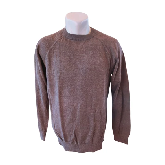 H&M sötétszürke férfi pulóver 