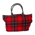 Takko piros skót kockás táska