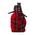 Takko piros skót kockás táska