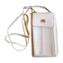 Fehér irattartó táska és pénztárca