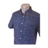 H&M sötétkék pöttyös rövid ujjú férfi ing