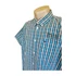 Cool Code kék kockás rövid ujjú férfi ing