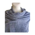 Indiska kék csíkos női vékony sál