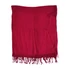 Piros színű női sál