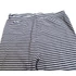 H&M fekete-fehér csíkos 3/4-es lány leggings (méret: 140)