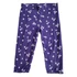 C&A sötétkék virágmintás kislány 3/4-es leggings