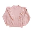C&A rózsaszín kötött kislány pulóver