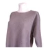 Uniqlo világos barna 3/4-es ujjú női pulóver (méret: XL)
